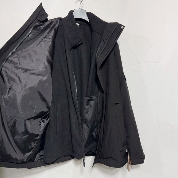 The North Face Toro Peak 3 in 1 Triclimate Waterproof Hooded fleece Jacket Black - Picture 7 of 15